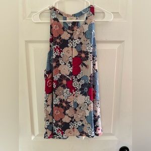 Loft floral tank top